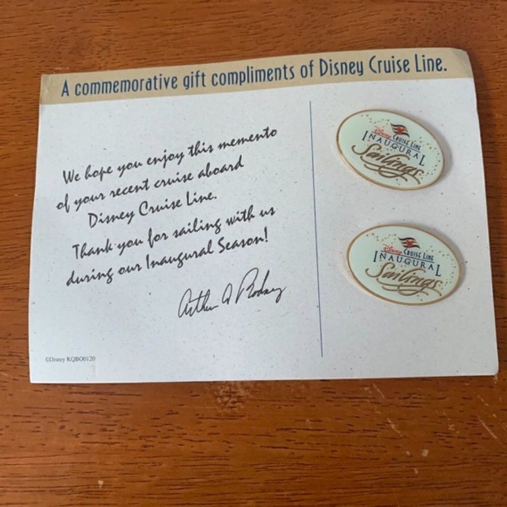 🆕 Disney Commemorative Pins - Disney Cruise Line NWT